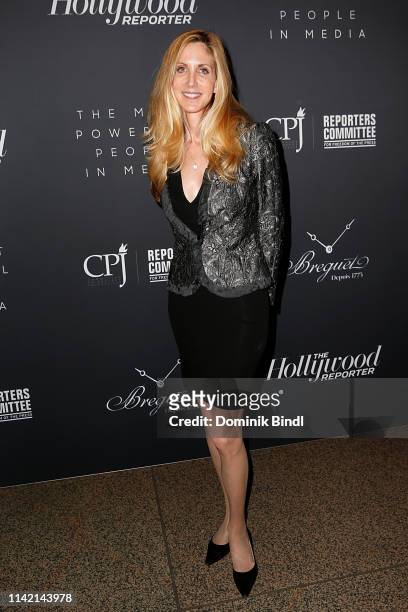 Ann Coulter attends the The Hollywood Reporter's 9th Annual Most Powerful People In Media at The Pool on April 11, 2019 in New York City.