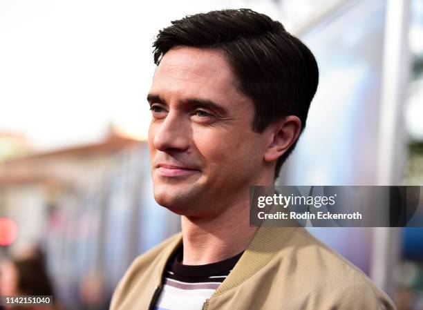 Topher Grace attends the premiere of 20th Century Fox's "Breakthrough" at Westwood Regency Theater on April 11, 2019 in Los Angeles, California.