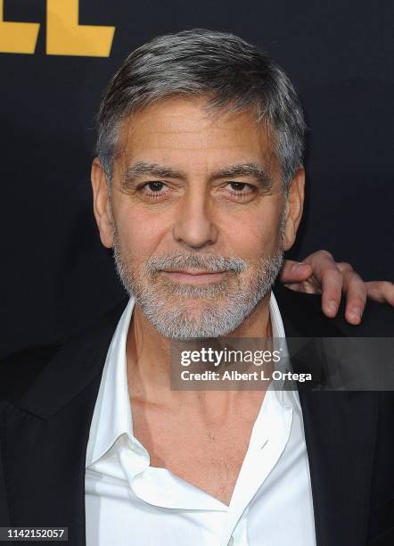 George Clooney arrives for the U.S. Premiere Of Hulu's "Catch-22" held at TCL Chinese Theatre on May 7, 2019 in Hollywood, California.