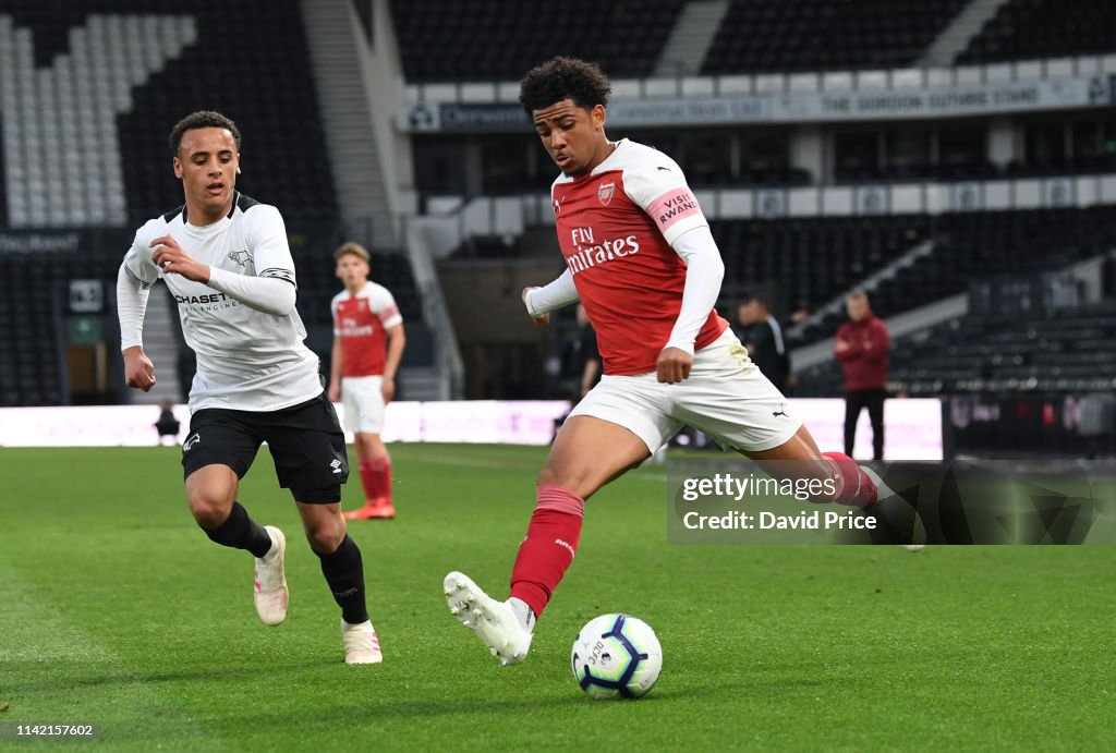 Derby County v Arsenal: U18 Premier League Playoff Final