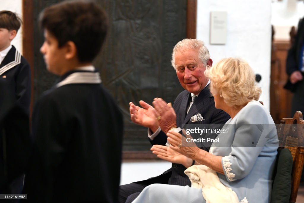The Prince Of Wales And Duchess Of Cornwall Visit Germany - Day 2 - Leipzig