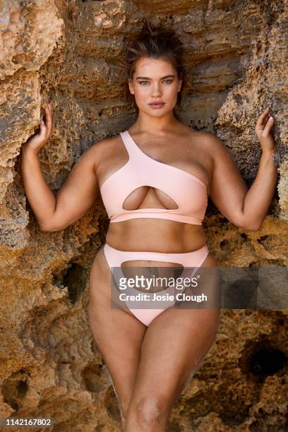 Swimsuit Issue 2019: Model Tara Lynn poses for the 2019 Sports Illustrated swimsuit issue on October 30, 2018 on Kangaroo Island, Australia....