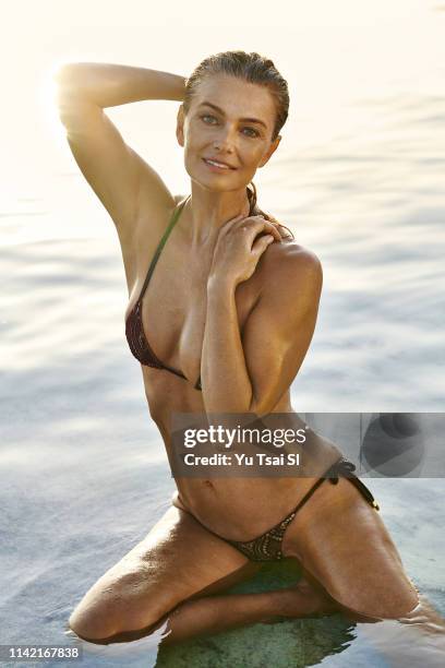 Swimsuit Issue 2019: Model Paulina Porizkova poses for the 2019 Sports Illustrated swimsuit issue on January 16, 2019 in Kenya. PUBLISHED IMAGE....