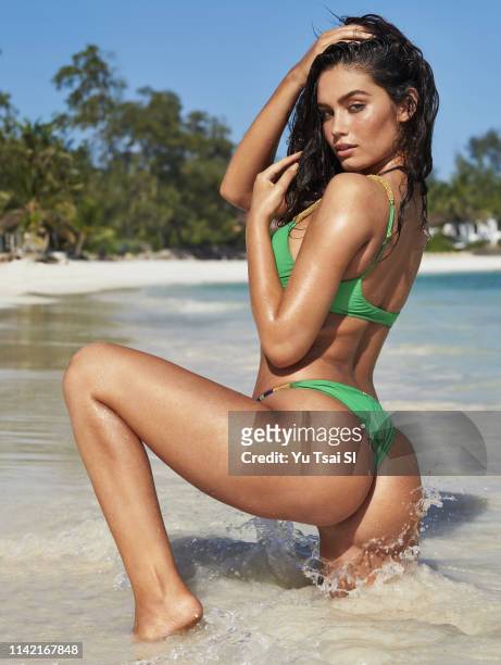 Swimsuit Issue 2019: Model Anne de Paula poses for the 2019 Sports Illustrated swimsuit issue on January 19, 2019 in Kenya. PUBLISHED IMAGE. CREDIT...