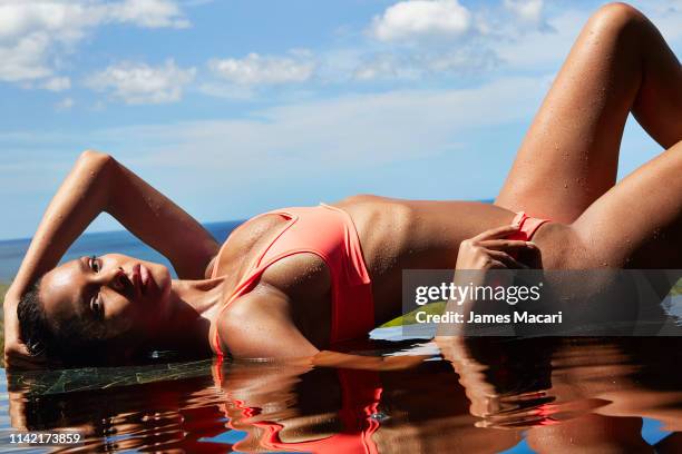 Swimsuit Issue 2019: Model Lais Ribeiro poses for the 2019 Sports Illustrated swimsuit issue on December 5, 2018 in Las Catalinas, Costa Rica....