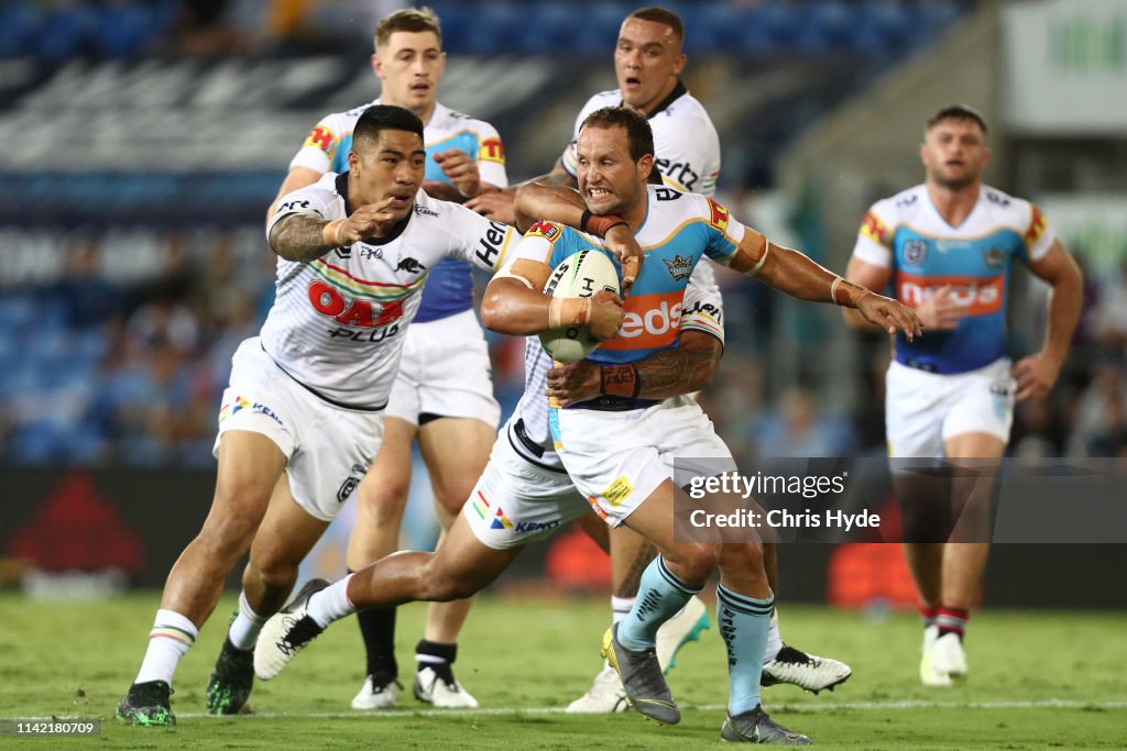 NRL Rd 5 - Titans v Panthers