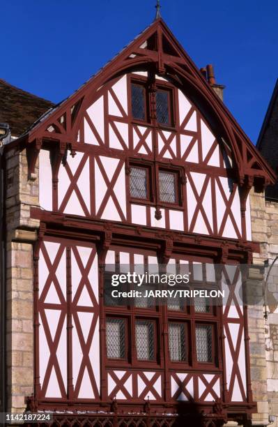 La boutique de pain d'épice Mulot & Petitjean à Dijon, en Côte-d'Or, France.