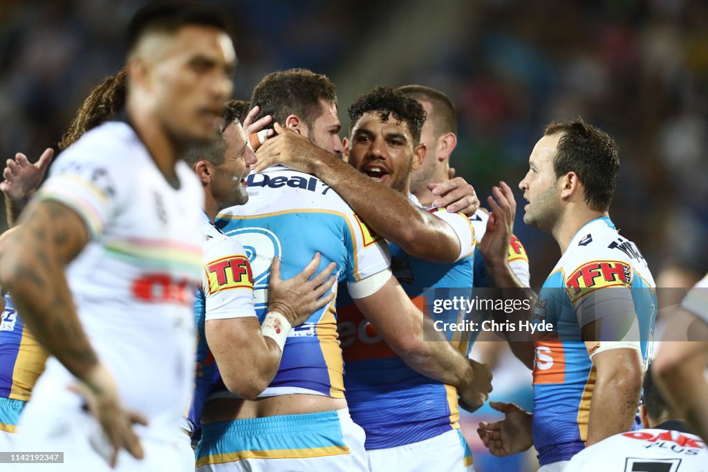 NRL Rd 5 - Titans v Panthers