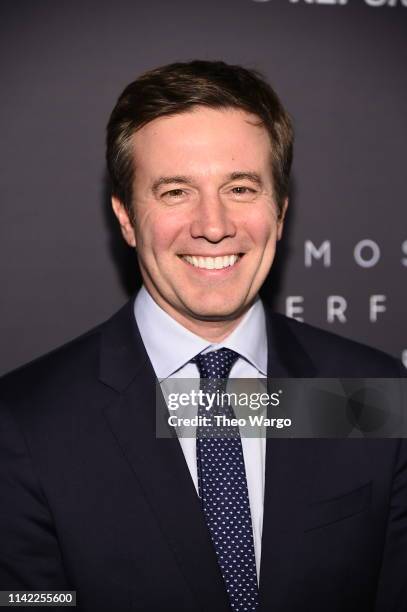 Jeff Glor attends the The Hollywood Reporter's 9th Annual Most Powerful People In Media at The Pool on April 11, 2019 in New York City.