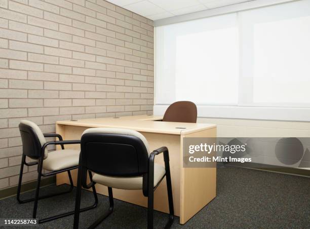 Basic Desk Empty 237 Minimal Desk Setup Stock Photos, High-Res Pictures, and Images ...