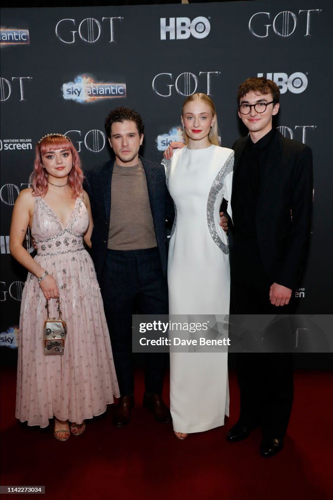 Maisie Williams, Kit Harington, Sophie Turner and News