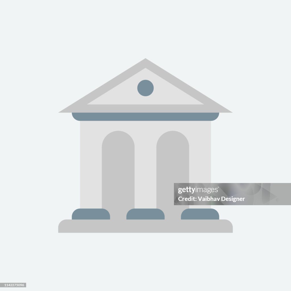 Bank flat design - Illustration