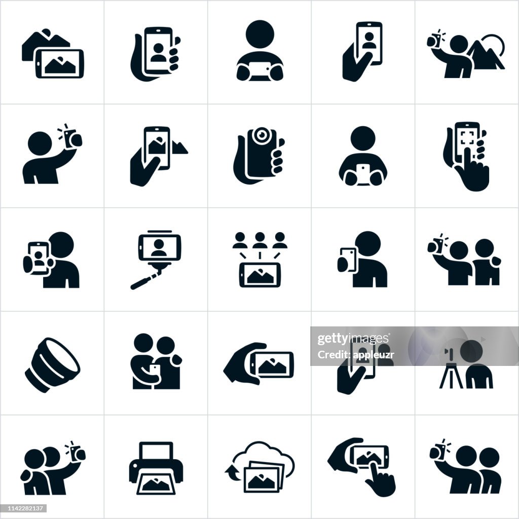 Mobile Photography Icons