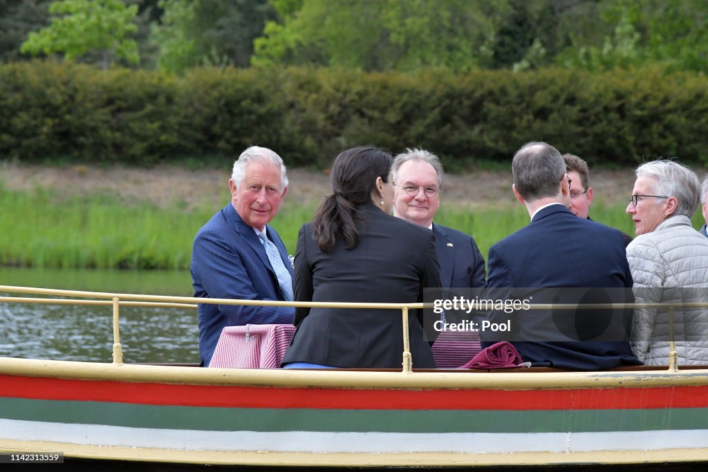 The Prince Of Wales And Duchess Of Cornwall Visit Germany - Day 2