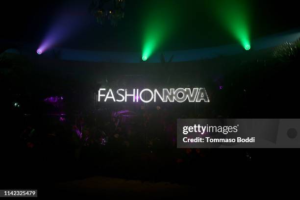 View of the atmosphere at Fashion Nova Presents: Party With Cardi at Hollywood Palladium on May 8, 2019 in Los Angeles, California.