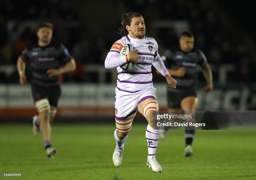 Newcastle Falcons v Leicester Tigers - Gallagher Premiership Rugby