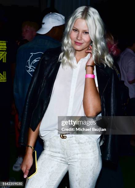 Kristin Hoppe at beGlammed Sunset Soiree Presented by Fullscreen on April 12, 2019 in Palm Springs, California.