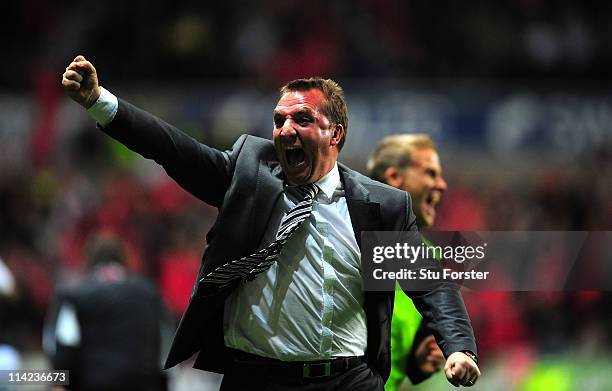 Swansea City v Nottingham Forest - npower Championship Play Off Semi..., Photo d'actualité