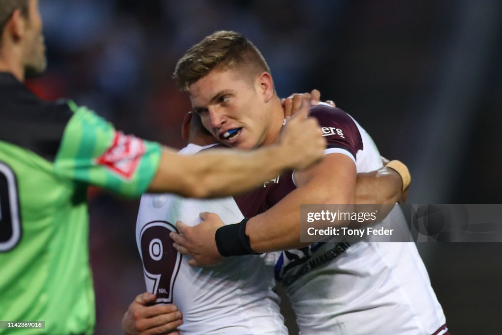 NRL Rd 5 - Knights v Sea Eagles