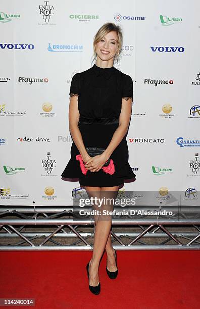 Nora Mogalle attends 'Premio Gentleman San Siro' held at Marriott Hotel on May 16, 2011 in Milan, Italy.
