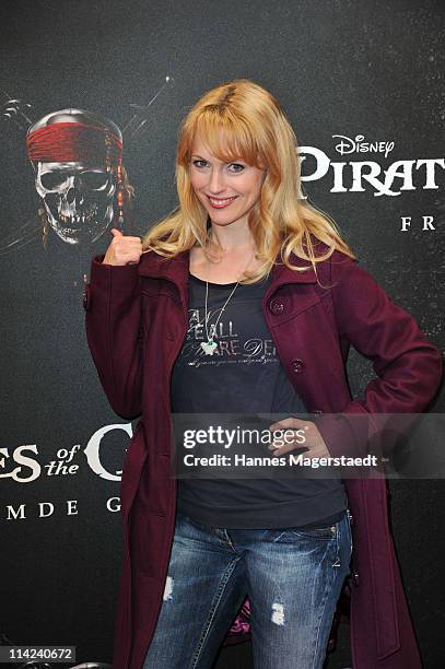 Actress Natalie Alison attends the Germany Premiere of "Pirates Of The Caribbean: On Stranger Tides" at the Mathaeser Filmpalast on May 16, 2011 in...