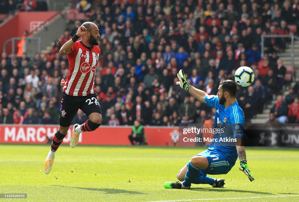 Southampton FC v Wolverhampton Wanderers - Premier League
