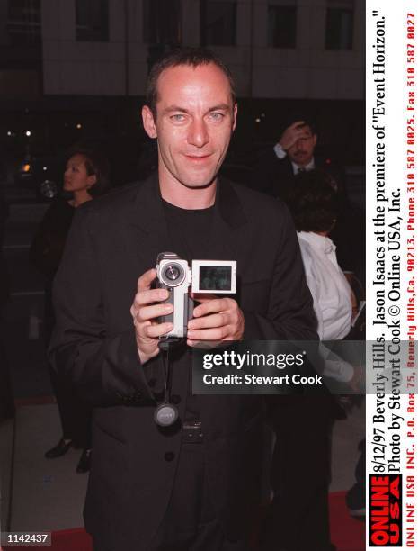 Beverly Hills, CA. Jason Isaacs at the premiere of "Event Horizon."