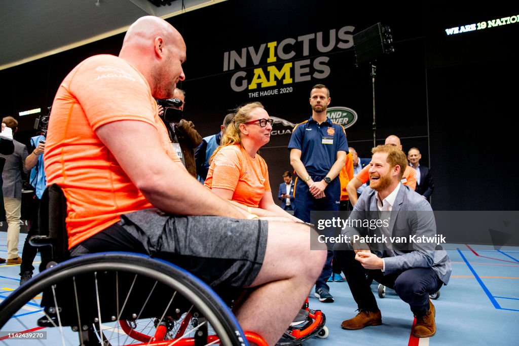 Launch Of The Invictus Games 2020 in The Hague