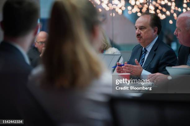 Larry Merlo, president and chief executive officer of CVS Health Corp., speaks during an interview in New York, U.S., on Thursday, May 9, 2019. CVS...