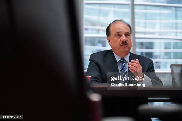 Larry Merlo, president and chief executive officer of CVS Health Corp., speaks during an interview in New York, U.S., on Thursday, May 9, 2019. CVS...