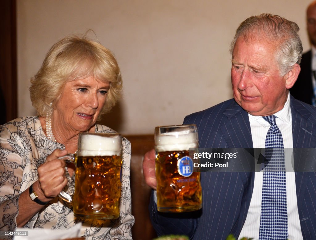 The Prince Of Wales And Duchess Of Cornwall Visit Germany - Day 3 - Munich