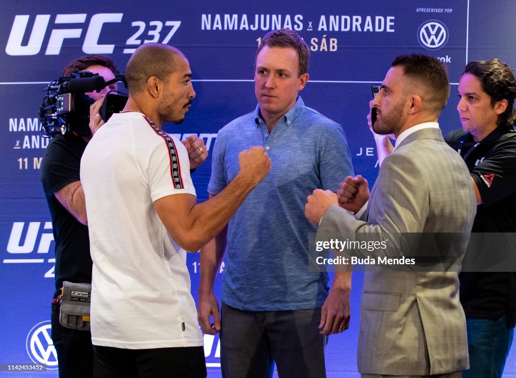 UFC 237 Namajunas v Andrade: Media Day