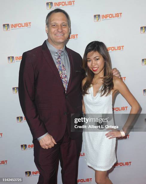 Jeff Gund and Cheryl K arrive for INFOList.com Hosts Pre-Cannes Soiree held at SkyBar at the Mondrian Los Angeles on May 8, 2019 in West Hollywood,...