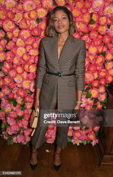 Naomie Harris attends a private dinner hosted by Michael Kors to celebrate the new Collection Bond St Flagship Townhouse opening on May 9, 2019 in...