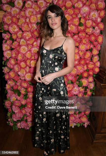 Gala Gordon attends a private dinner hosted by Michael Kors to celebrate the new Collection Bond St Flagship Townhouse opening on May 9, 2019 in...