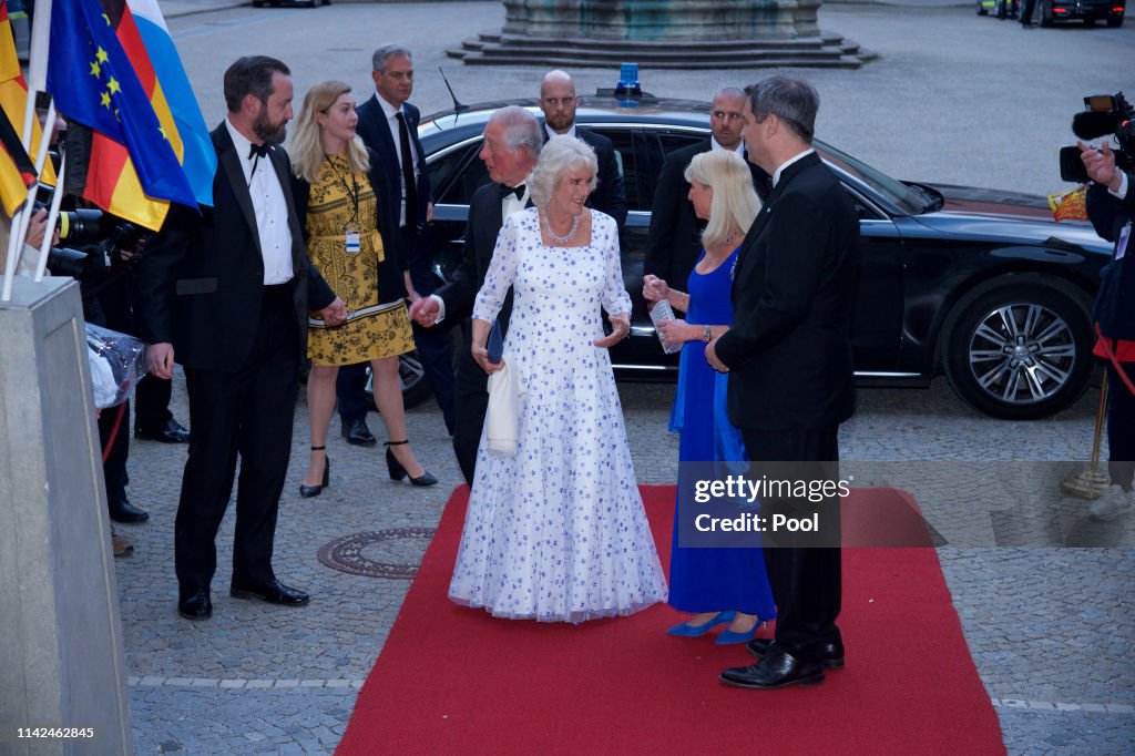 The Prince Of Wales And Duchess Of Cornwall Visit Germany - Day 3 - Munich
