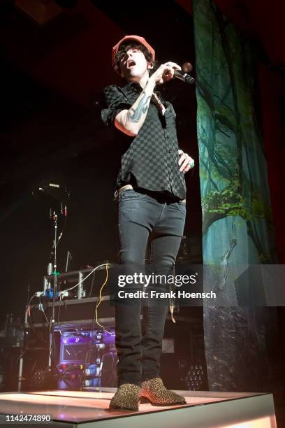 American singer Laura Pergolizzi aka LP performs live on stage during a concert at the Astra on May 9, 2019 in Berlin, Germany.