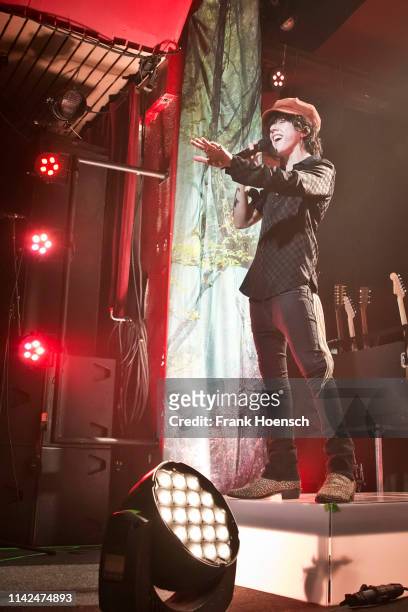 American singer Laura Pergolizzi aka LP performs live on stage during a concert at the Astra on May 9, 2019 in Berlin, Germany.