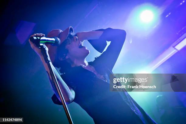 American singer Laura Pergolizzi aka LP performs live on stage during a concert at the Astra on May 9, 2019 in Berlin, Germany.