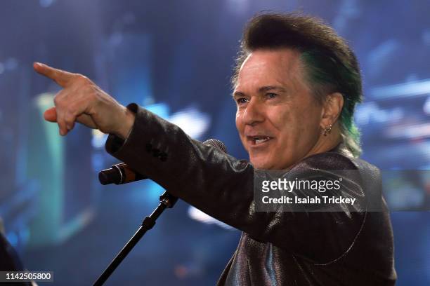 Musician Lawrence Gowan perfomrms at the 2019 Canadian Music and Broadcast Industry Awards during Canadian Music Week 2019 at Rebel Entertainment...