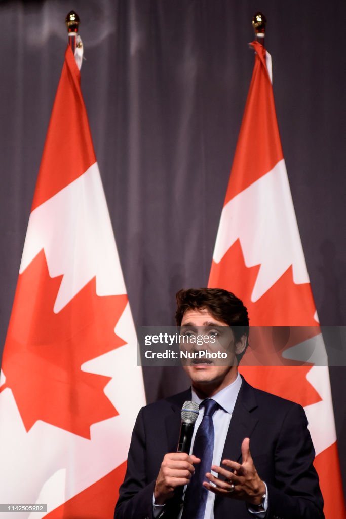Prime Minister Justin Trudeau Fundraising Event In Toronto