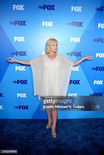 Jaime Pressly attends the 2011 Fox Upfront at Wollman Rink - Central Park on May 16, 2011 in New York City.