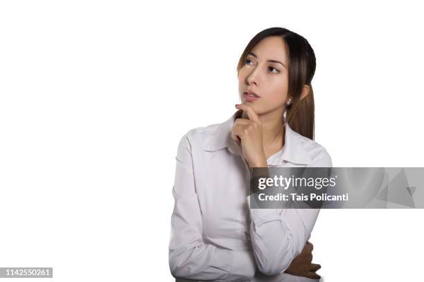 Lady Considering Woman Considering Options Photos and Premium High Res Pictures - Getty ...