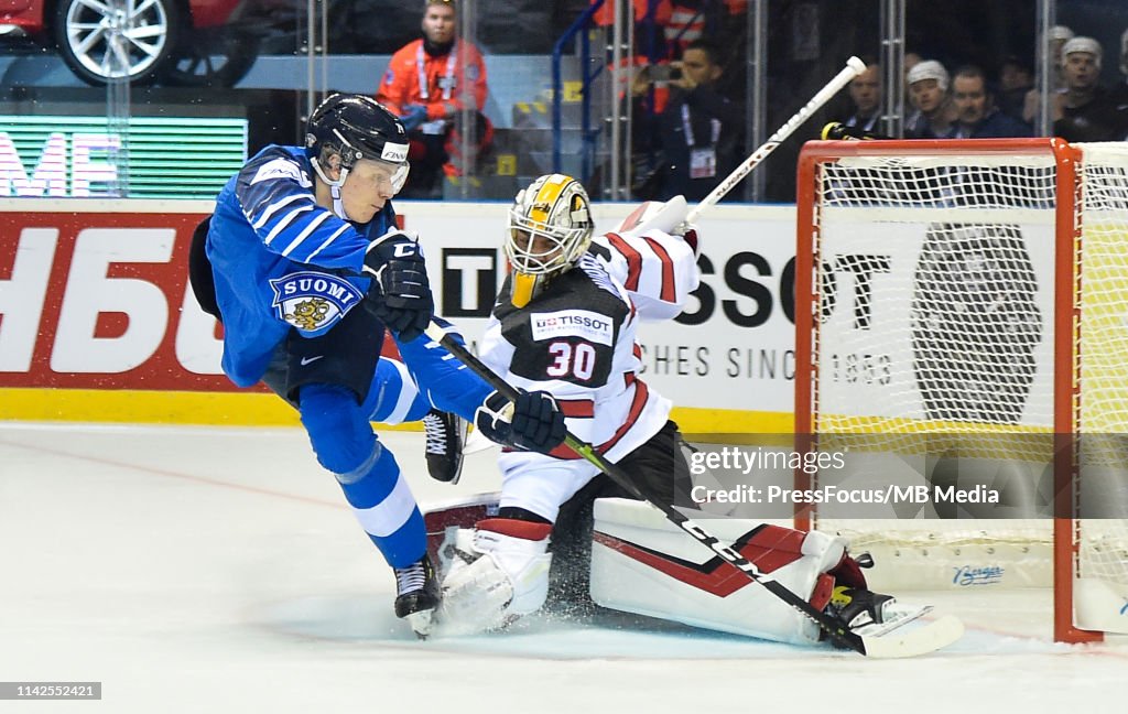 Finland v Canada: Group A - 2019 IIHF Ice Hockey World Championship Slovakia