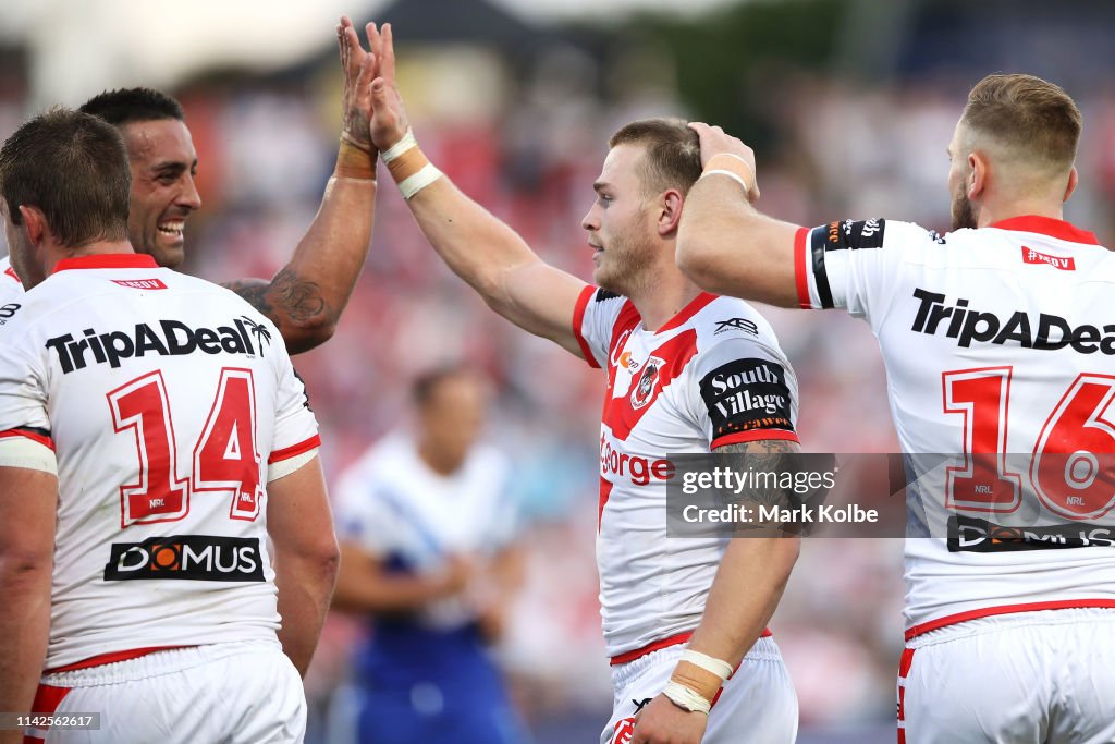 NRL Rd 5 - Dragons v Bulldogs