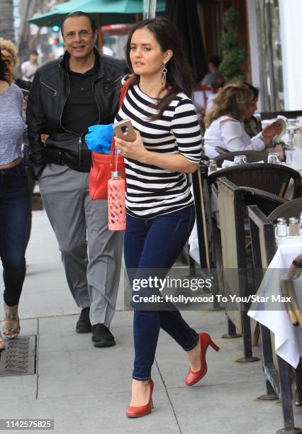 Danica McKellar is seen on May 9, 2019 in Los Angeles, California.