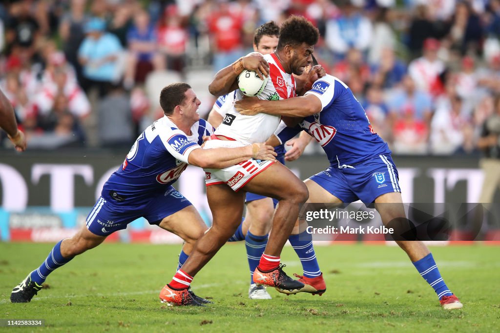 NRL Rd 5 - Dragons v Bulldogs