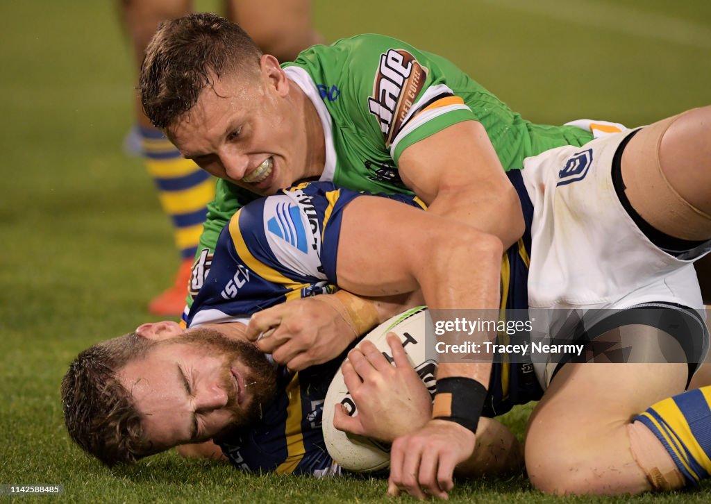 NRL Rd 5 - Raiders v Eels