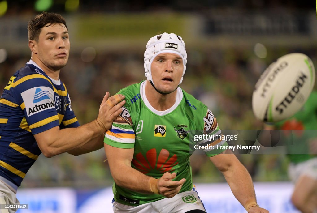 NRL Rd 5 - Raiders v Eels