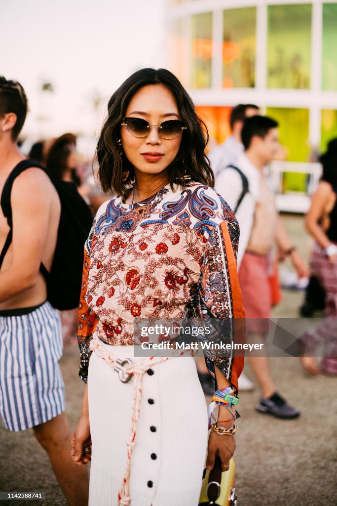 Street Style At The 2019 Coachella Valley Music And Arts Festival - Weekend 1